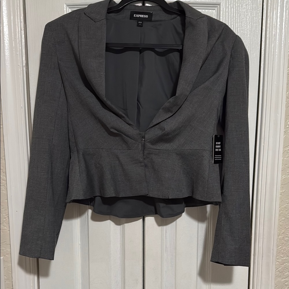 Express Women's Gray Jacket